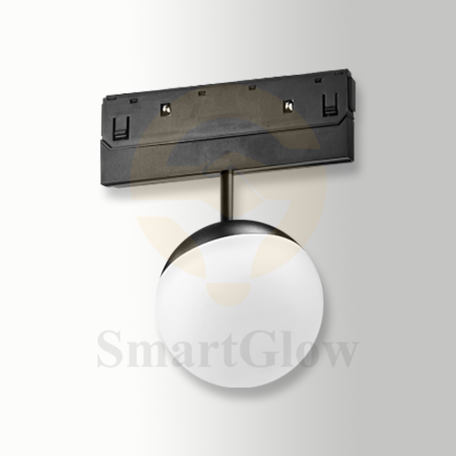 Decorative 48V LED Magnetic Track Ball Light 240° Beam Angle - 3000K/4000K/6000K