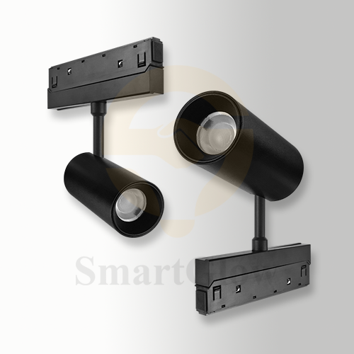 Commercial Adjustable LED Magnetic Track Spotlights - 15°/24°/36° Beam Angle