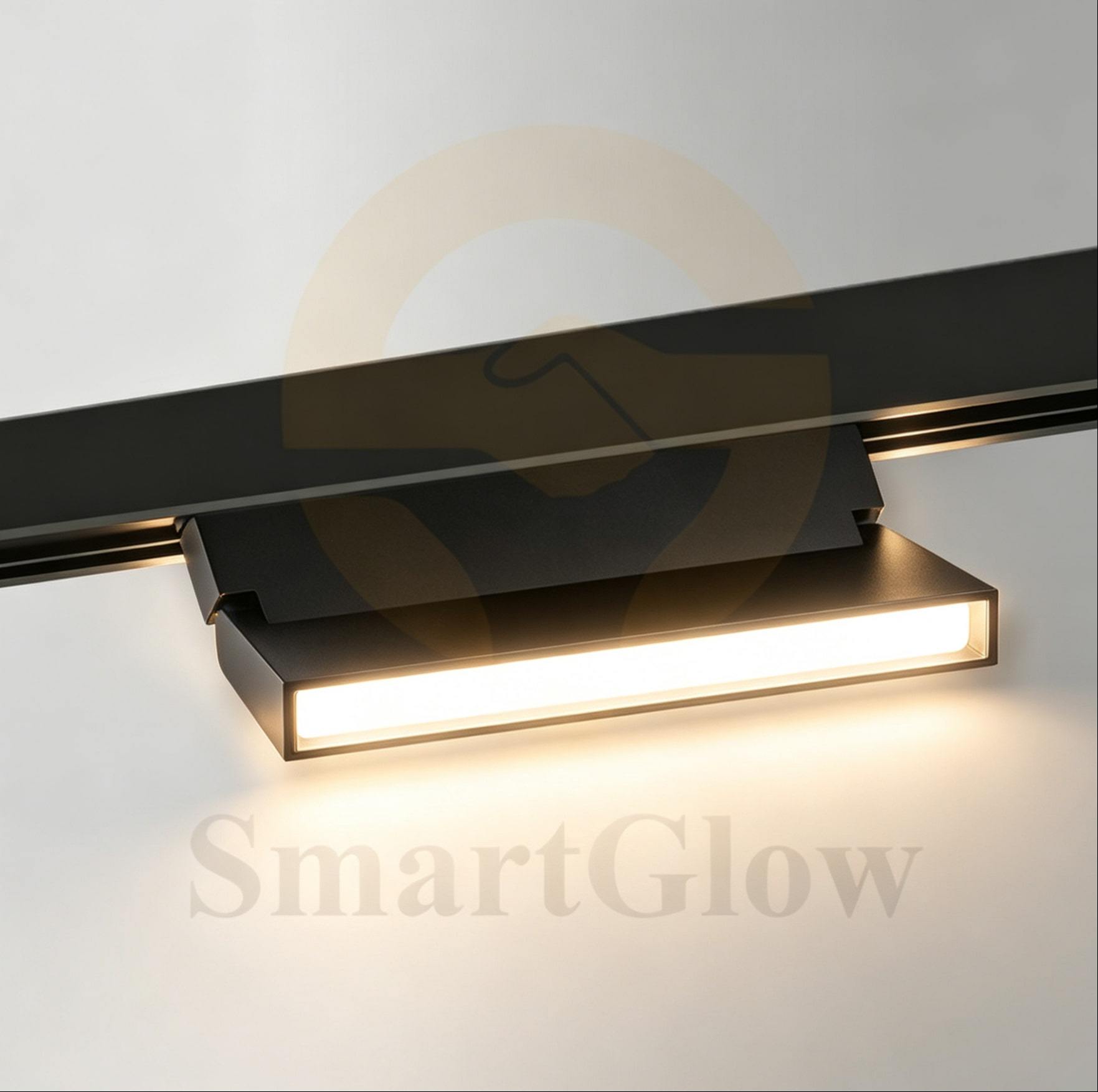 Low Voltage 48V Slim Recessed Magnetic Track Foldable Flood Lighting