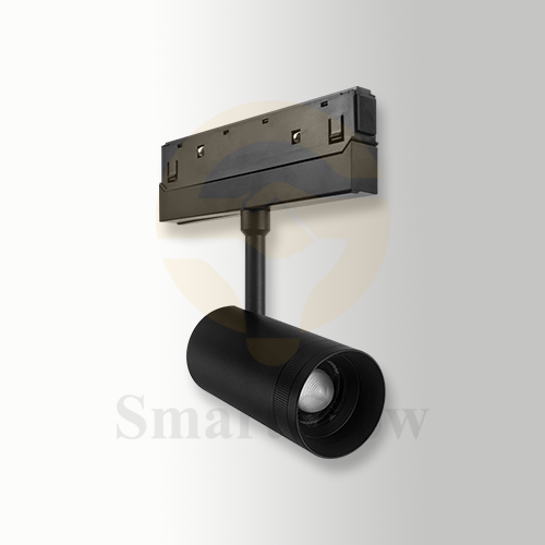 48V Modern Zoomable Magnetic Track LED Spot Lights - 10°-55° Beam Angle