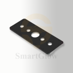 Surface Mounted Straight Fixed Part - Magnetic Track Accessories