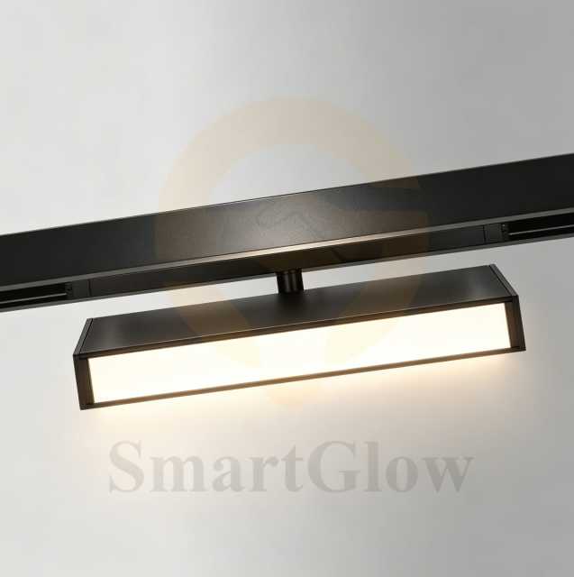 Minimalist Modern LED Magnetic Track Adjustable Rectangle Flood Lights 9W/18W