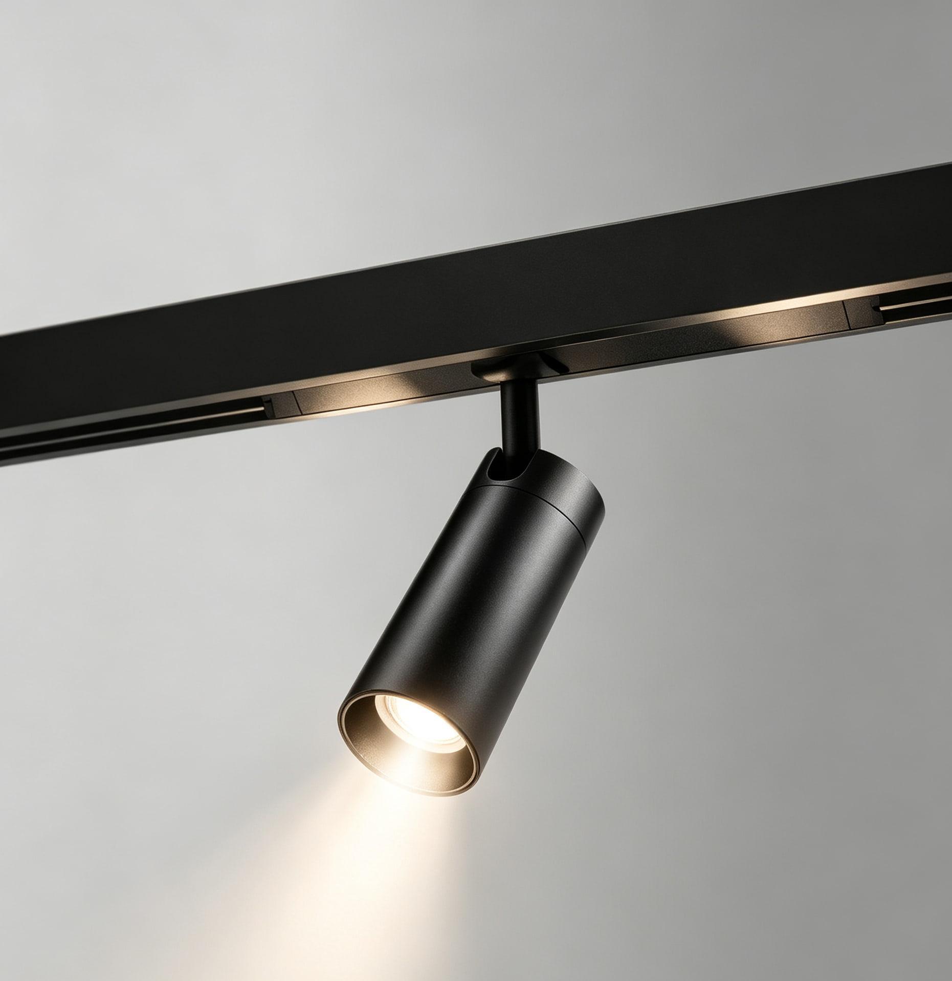 Commercial LED Magnetic Track Anti Glare Adjustable Spot Lights - 7/10/20W