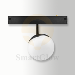 Commercial 220V LED Magnetic Track Round Ball Light With Smart Control System