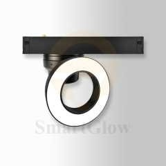 Smart Control 220V Adjustable LED Magnetic Track Round Floodlight