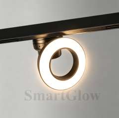 Smart Control 220V Adjustable LED Magnetic Track Round Floodlight