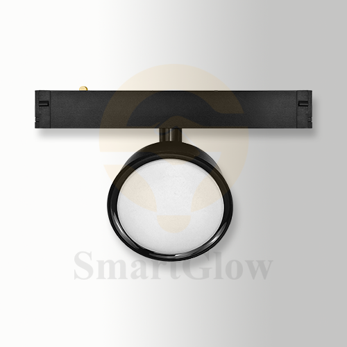 Minimalist Wireless Magnetic Track Round Flood Light - Dimmable 3000-6500K