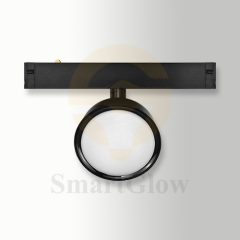 Minimalist Wireless Magnetic Track Round Flood Light - Dimmable 3000-6500K