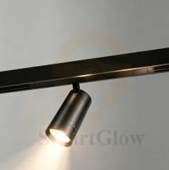 Smart Control Adjustable Magnetic Track LED Zoomable Lights System - 15°/24°/38°
