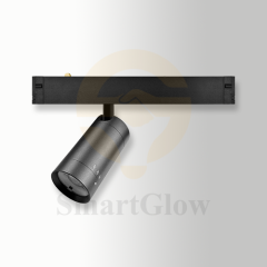 Smart Control Adjustable Magnetic Track LED Zoomable Lights System - 15°/24°/38°