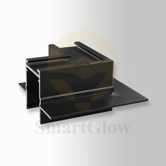 Recessed Horizontal Corner - Magnetic Track accessories