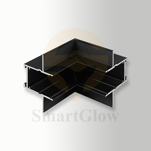 Recessed Vertical Corner - Magnetic Track accessories