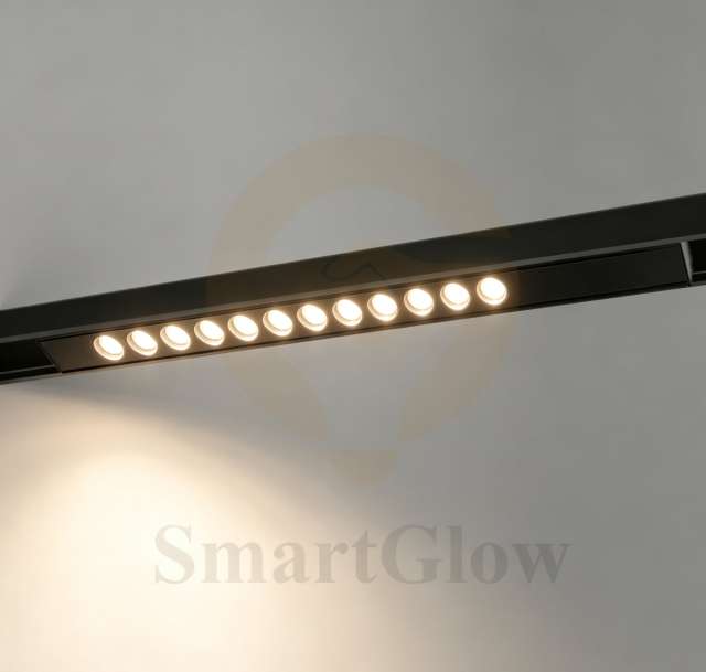 Smart Control LED Linear Slim Magnetic Track Grille Light - A