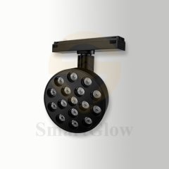 Decorative Recessed/Surface Slim Magnetic Track LED Round Grille Lights