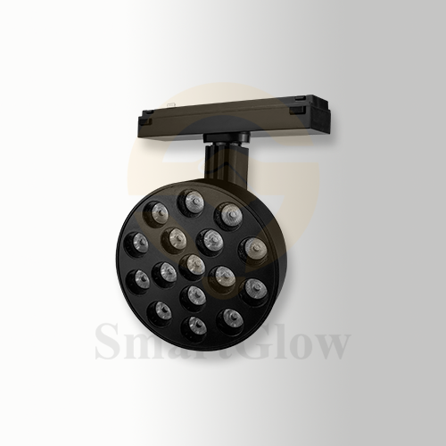 Decorative Recessed/Surface Slim Magnetic Track LED Round Grille Lights