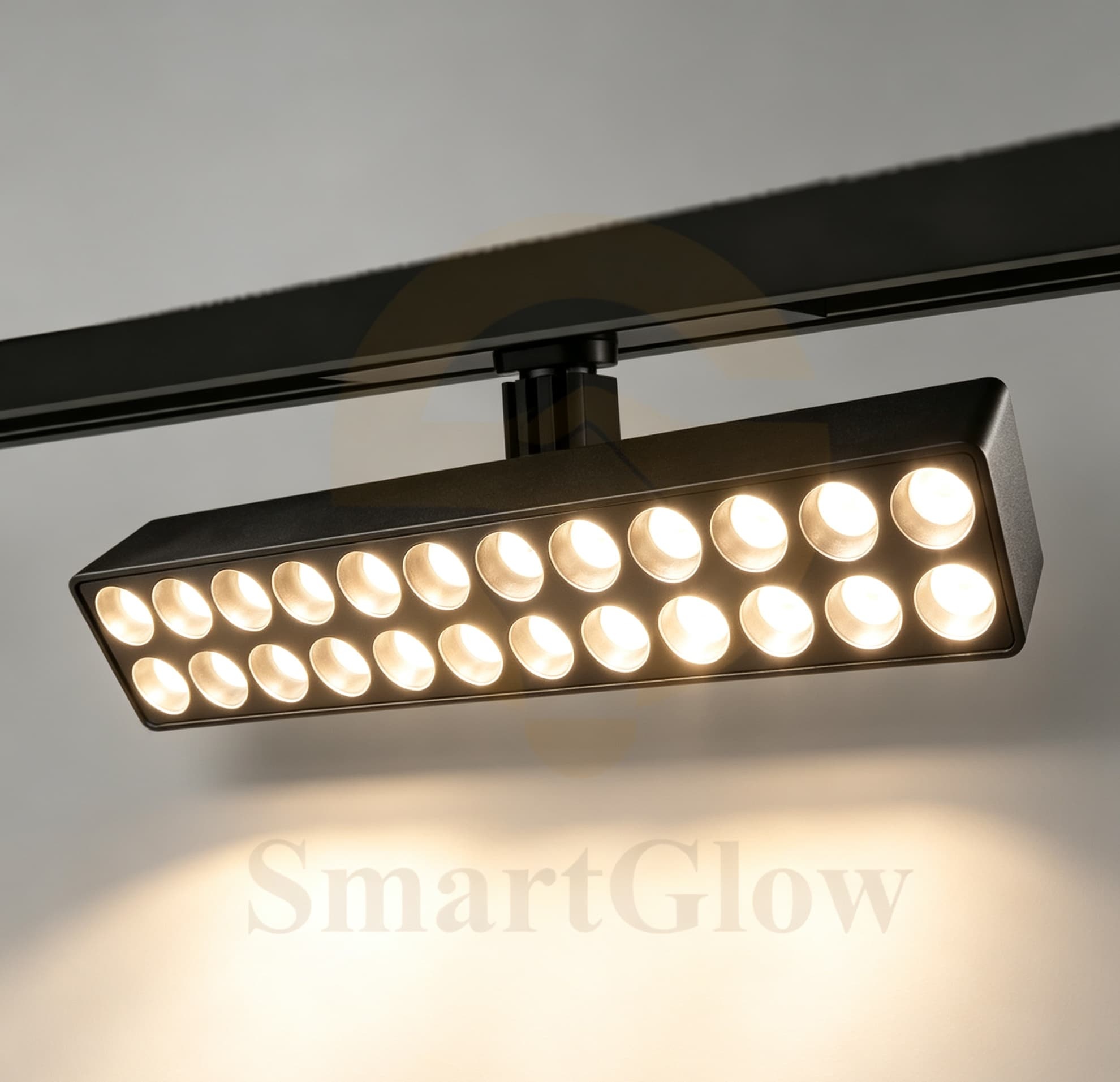 Commercial 24W LED Magnetic Rectangle Grille Light