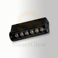 Low Voltage Adjustable LED Magnetic Track Grille Light - B