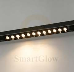 6/12W LED Magnetic Track Linear  Anti Glare Grille Light - B