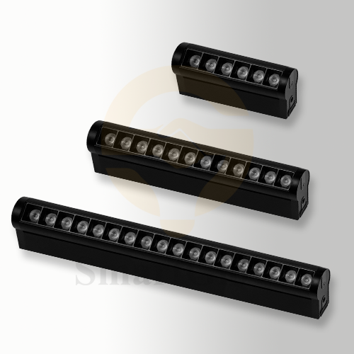 Commercial 6/12/18W Adjustable Magnetic Track LED Grille Light - C