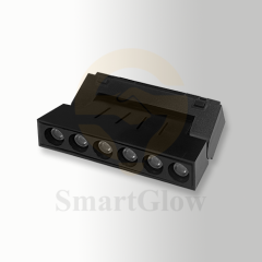 Smart Control 48V LED Foldable Magnetic Track Grille Lighting - A