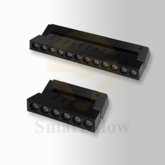 Smart Control 48V LED Foldable Magnetic Track Grille Lighting - A