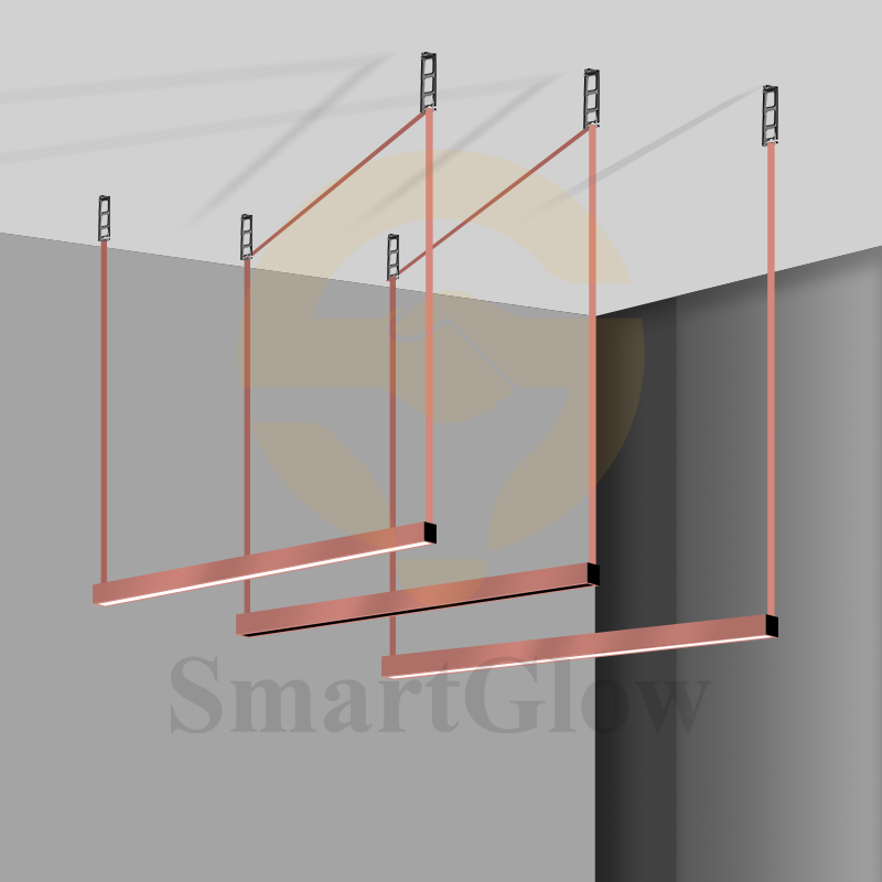 Smart Dimmable Decorative Flexible Woven Belt Track Flood Lighting