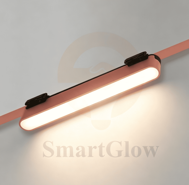 48V Pink Flexible Woven Track LED Track Flood Lighting