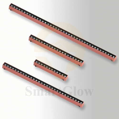 48V Flexible Track LED Pink Linear Grillelight - Dimmable Track Lighting