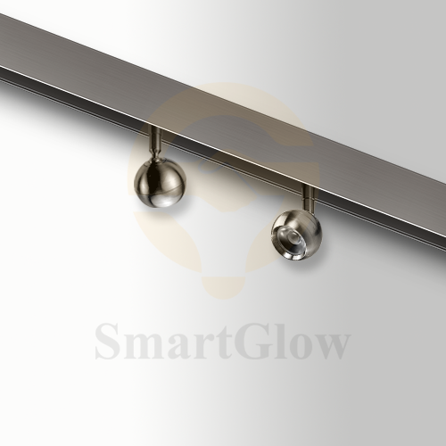 Minimalist Low Voltage Magnetic Track Adjustable LED Round Spotlight