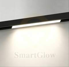 Minimalist 48V Recessed LED Magnetic Linear Track Flood Light - 3000/4000/6000K