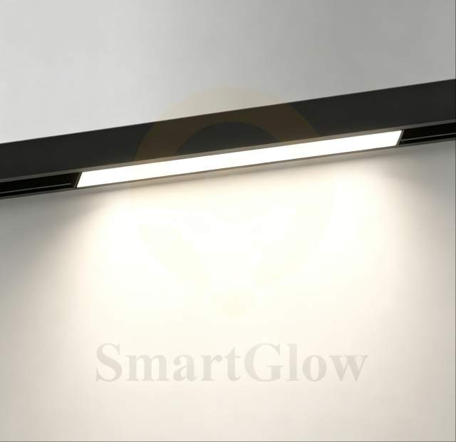 Minimalist 48V Recessed LED Magnetic Linear Track Flood Light - 3000/4000/6000K