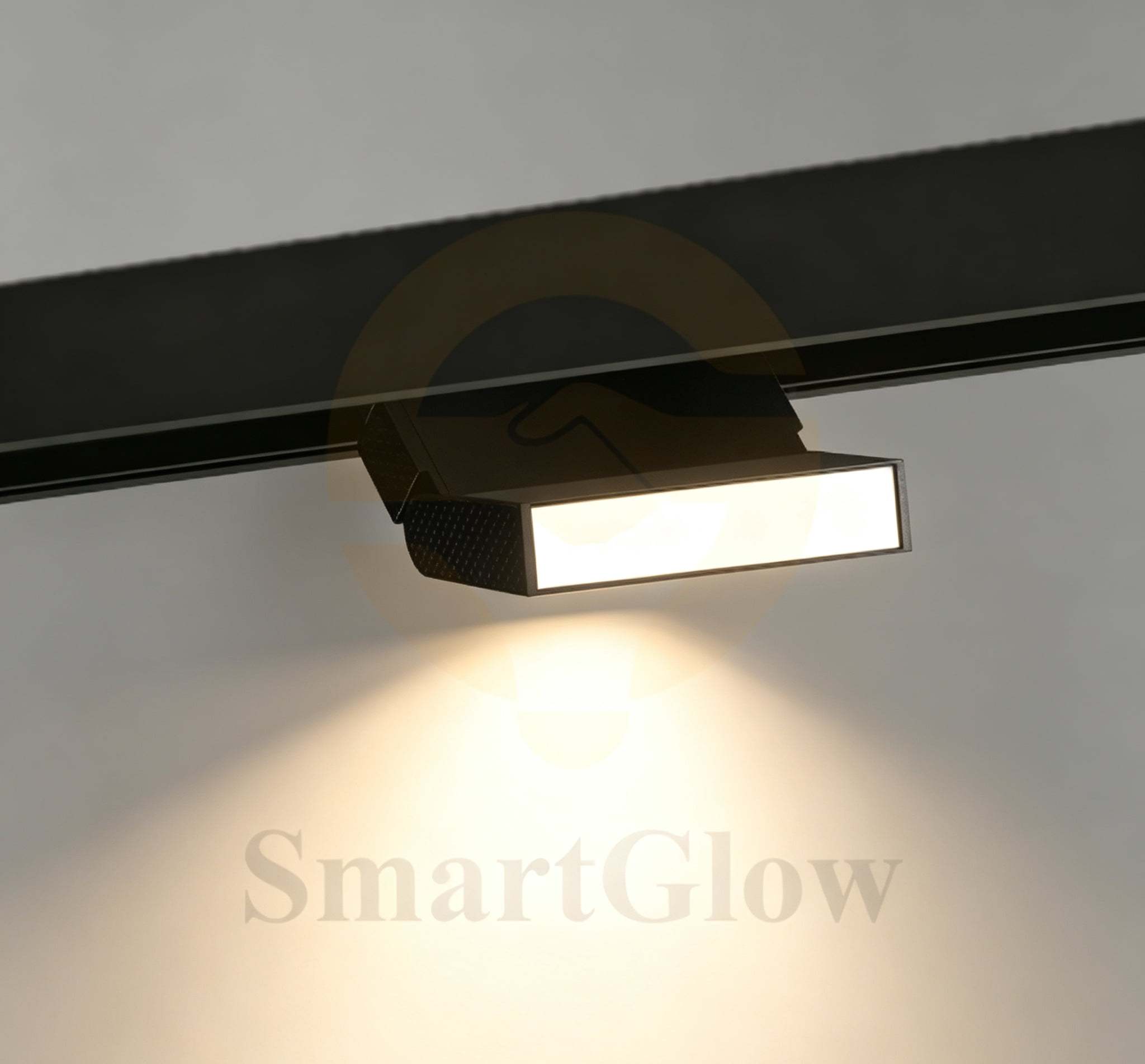 Modern Commercial 48v LED Magnetic Track Folding Flood Light