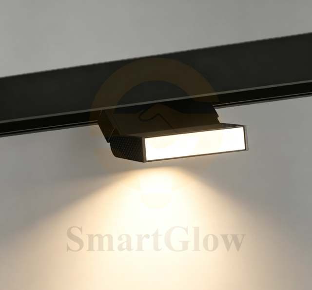 Modern Commercial 48v LED Magnetic Track Folding Flood Light