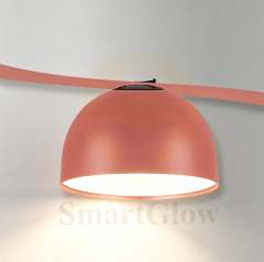 Multi Color Options 48V Bendable Woven Belt Track LED Round Flood Lights