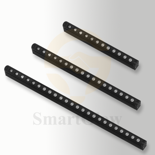 Low Profile LED Linear Recessed Magnetic Folding Grille Lights