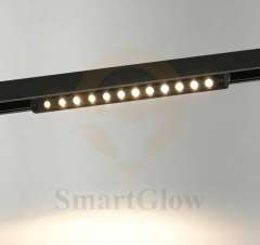 Low Profile LED Linear Recessed Magnetic Folding Grille Lights