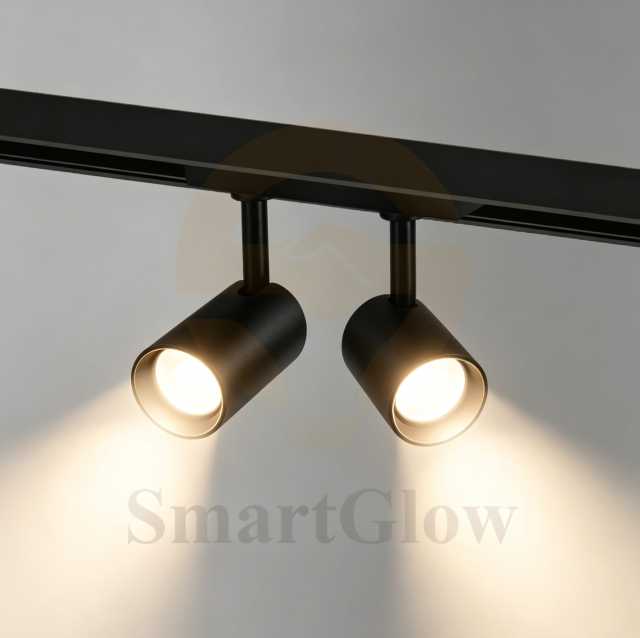 Commercial LED Magnetic Track Double Head Spotlights