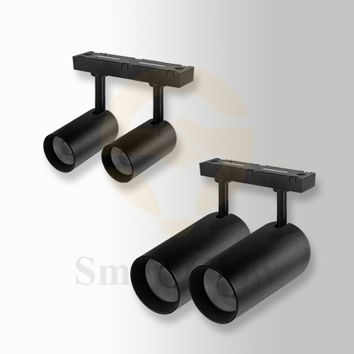 Commercial LED Magnetic Track Double Head Spotlights