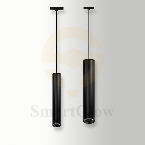 Thin Suspended LED Linear  Magnetic Track Pendant Lighting