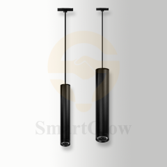 Thin Suspended LED Linear  Magnetic Track Pendant Lighting