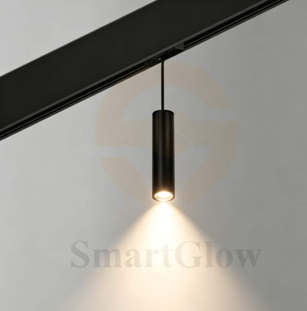 Thin Suspended LED Linear  Magnetic Track Pendant Lighting