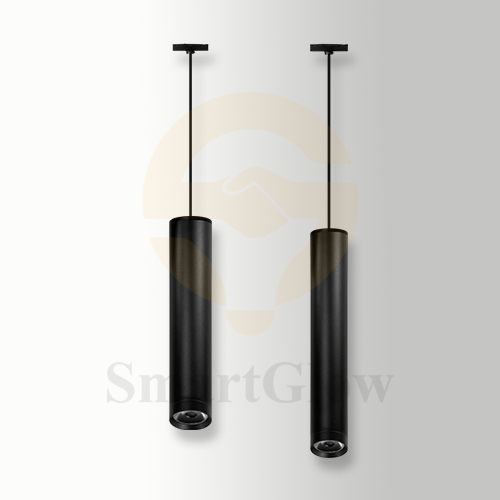 Thin Suspended LED Linear  Magnetic Track Pendant Lighting
