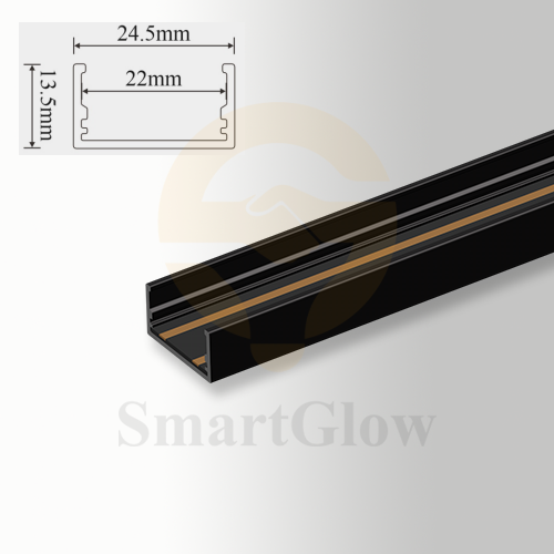 48V Surface Mounted LED Magnetic Track Light System