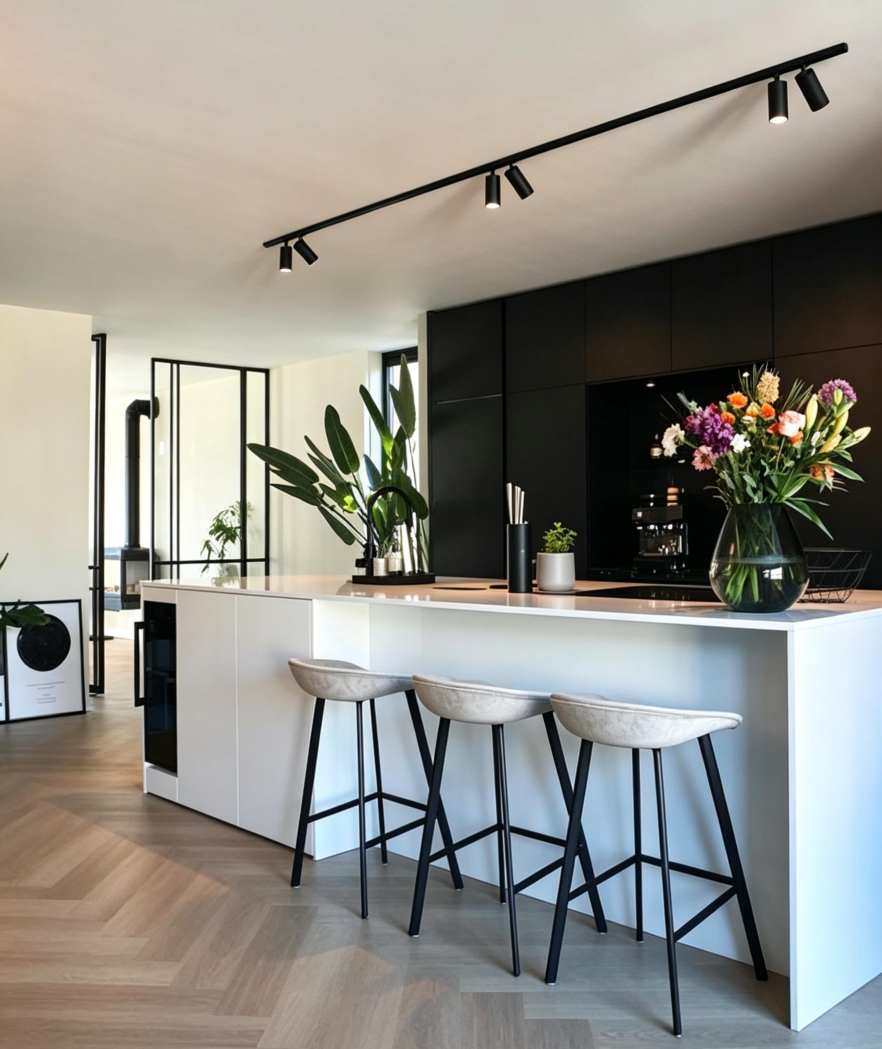 kitchen track light