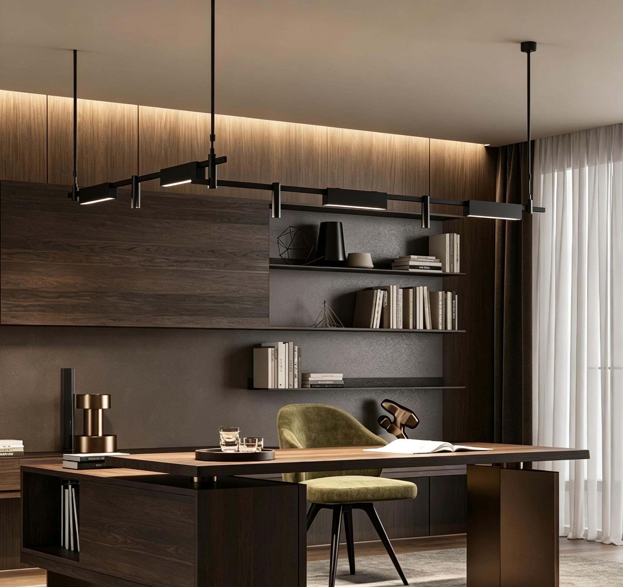 curved magnetic track light
