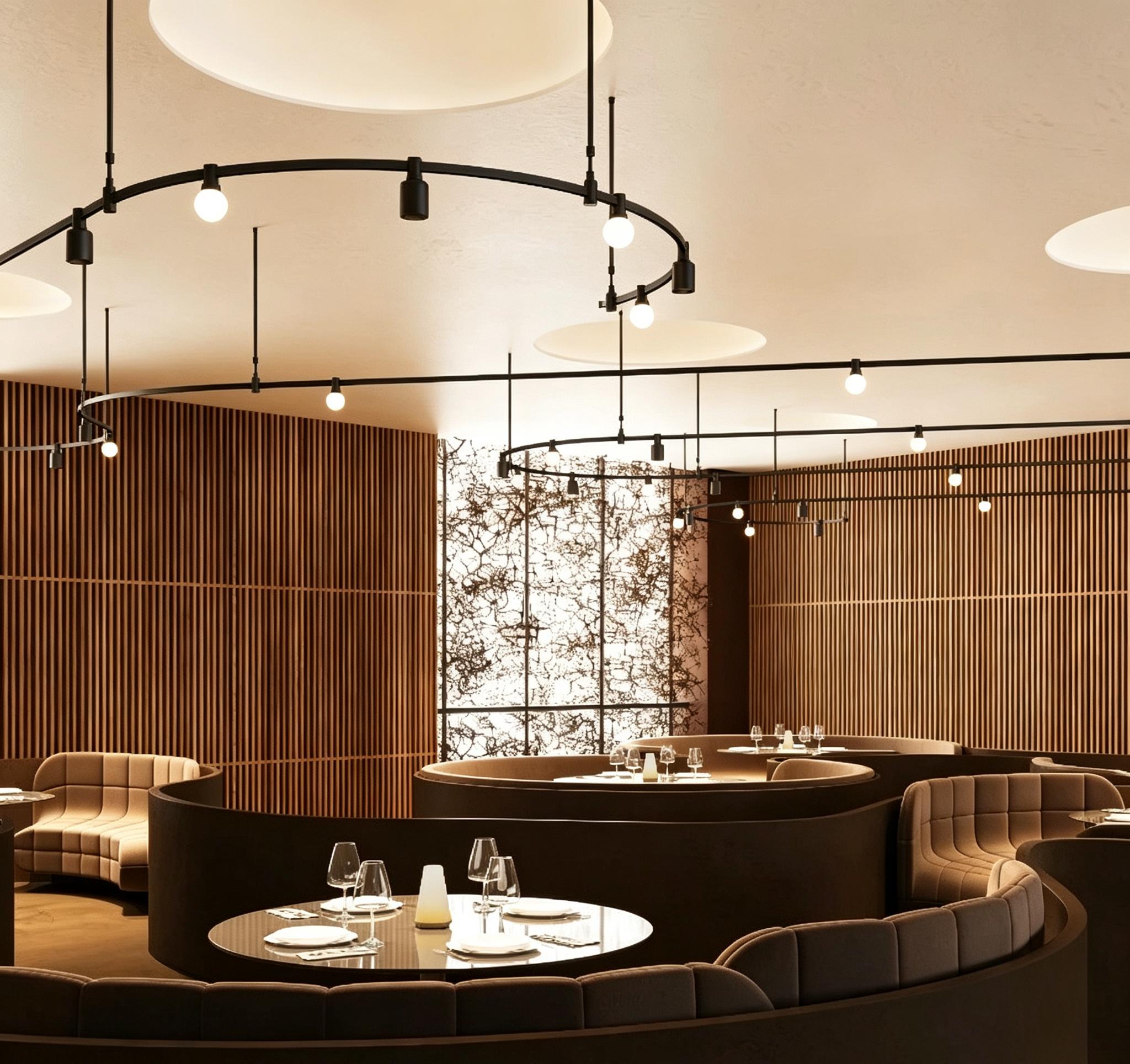 led pendant track light