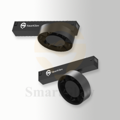 Dimmable LED Magnetic Track Circular Anti Glare Grille Light - DIP Switch 3CCT
