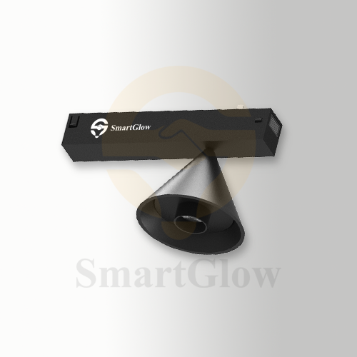 Triangle Anti Glare LED Magnetic Track Light - DIP-3CCT Dimmable
