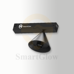 Triangle Anti Glare LED Magnetic Track Light - DIP-3CCT Dimmable