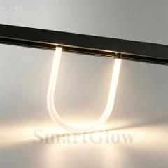Dimmable 220V LED Linear Magnetic Track Silicone Soft Light Tube